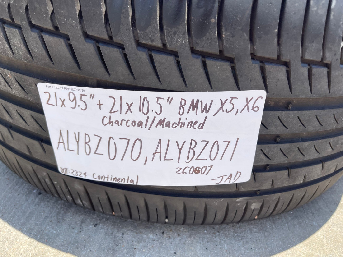 21" BMW OEM X5 X6 X7 Series OEM 86466 86468 wheels rims SET 2023 2024 2025 2026