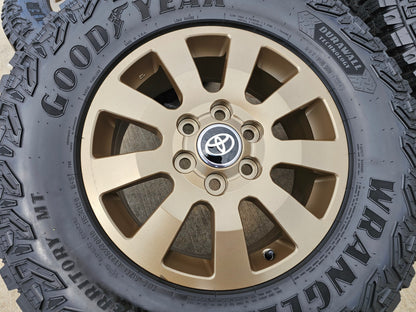 18" Toyota Land Cruiser OEM TRD wheels rims 95952 SET Tundra Sequoia BRONZE NEW
