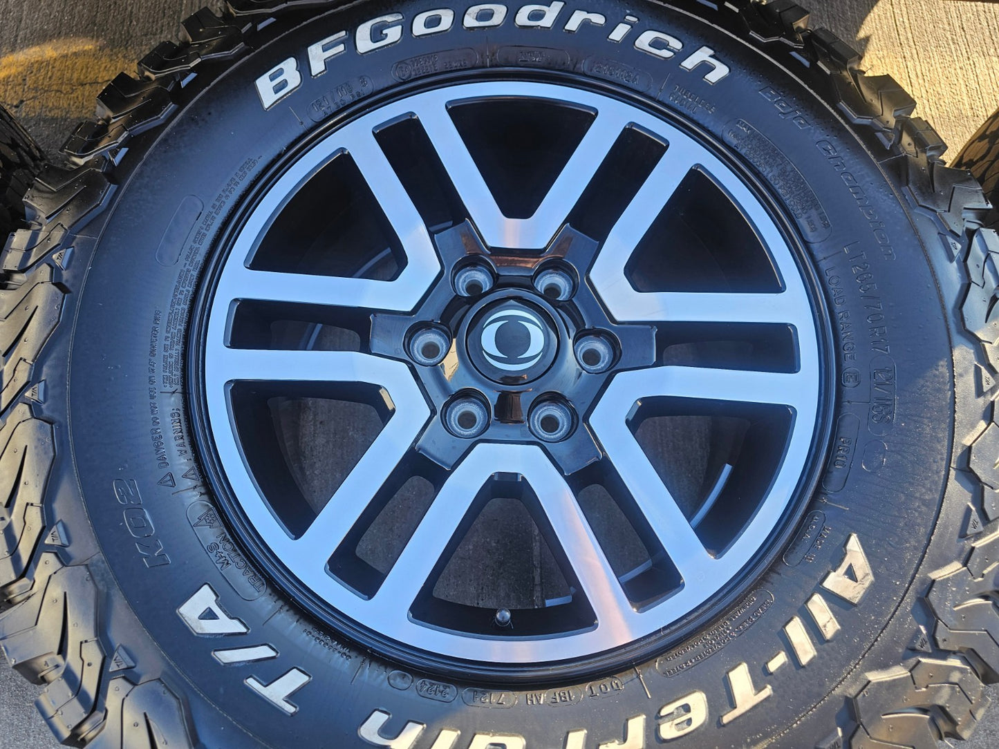 17" INEOS Grenadier OEM black wheels rims 8775 tires 2023 2024 2025 2026 NEW BFG