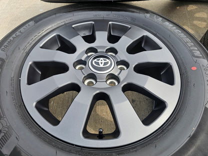 18" Toyota Land Cruiser OEM TRD wheels rims 95952 Tundra Sequoia MICHELIN NEW