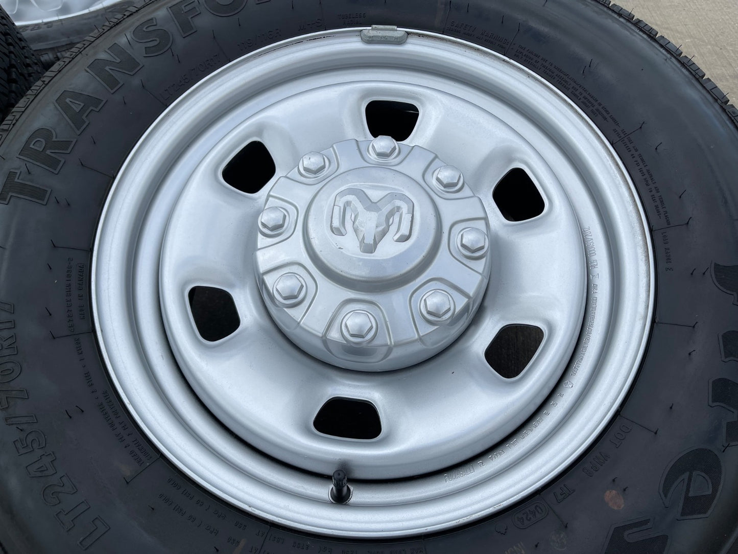 17" Ram 2500 3500 Laramie Power Wagon OEM 2497 wheels rims 2024 2025 2026 NEW