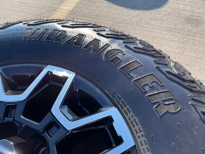 18" GMC Sierra AT4X Chevy Trail Boss 2500 OEM 14136 wheels rims GOODYEAR 35"