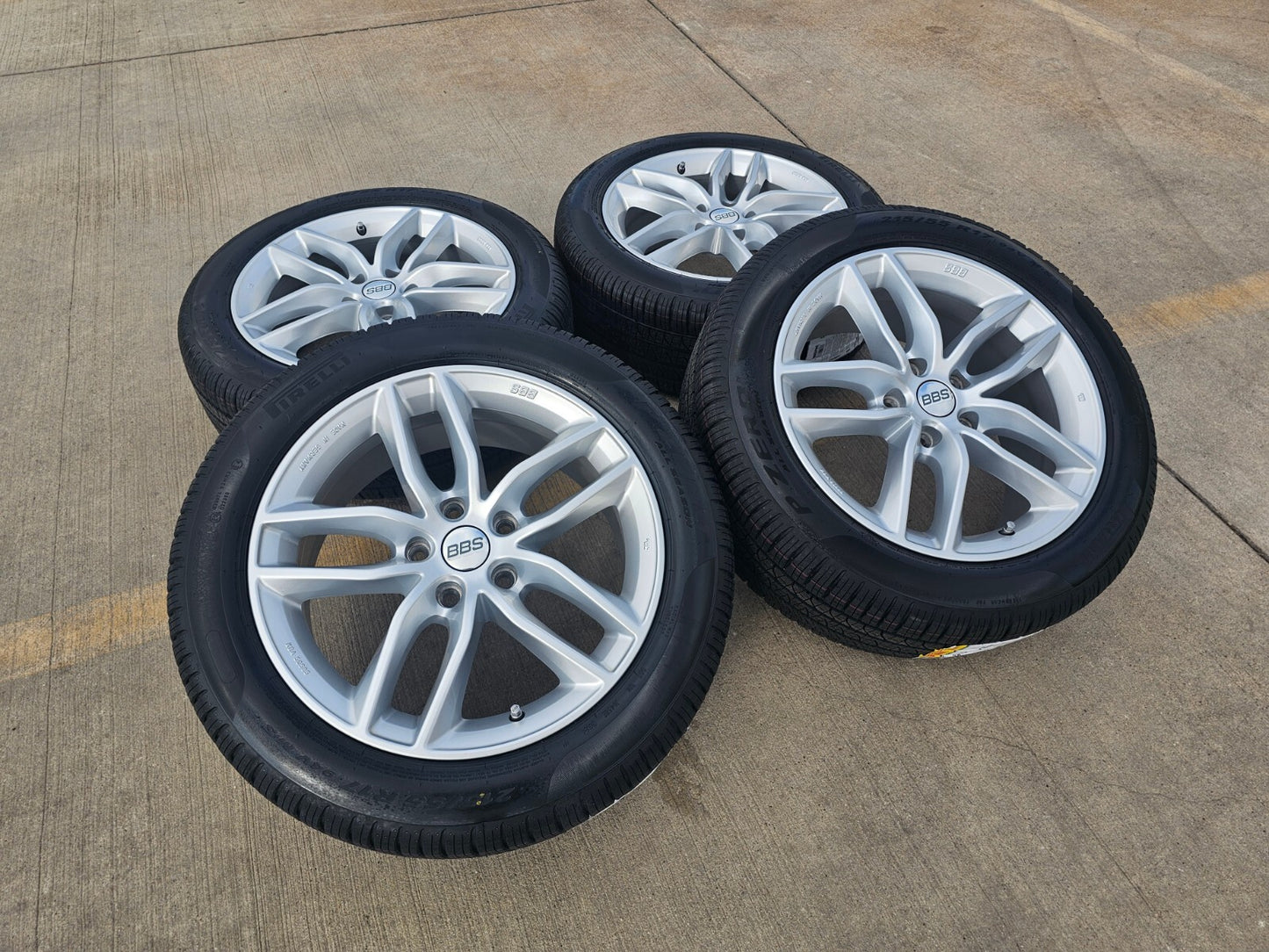 17x7.5 BBS OEM wheels rims tires Audi VW Mercedes wheels rims A4 A3 E 5x112 NEW
