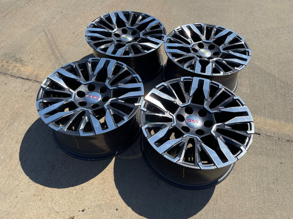 20" Chevy Silverado Z71 GMC Sierra Canyon OEM wheels rims 2025 2026 2027 NEW