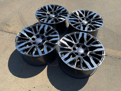 20" Chevy Silverado Z71 GMC Sierra Canyon OEM wheels rims 2025 2026 2027 NEW