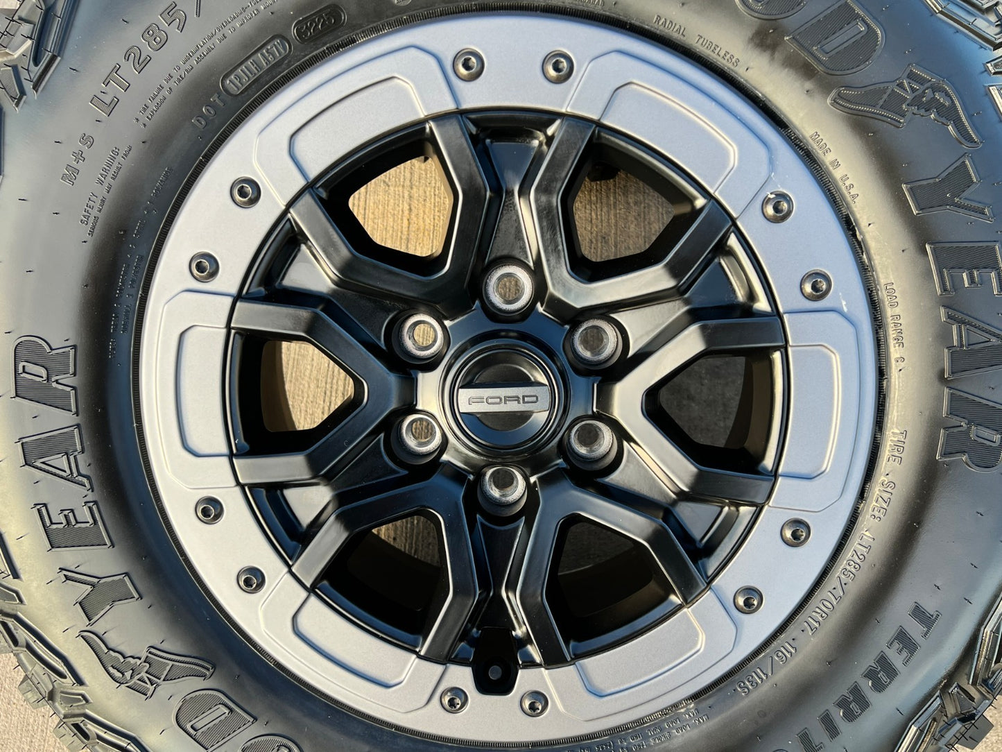 17" Ford Ranger Raptor Beadlock wheels rims Bronco 2024 2025 2026 2027 NEW