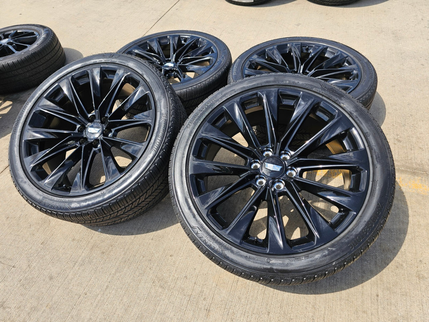 24" Cadillac Escalade V OEM ONYX wheels rims 2022 2023 2024 2025 2026 NEW