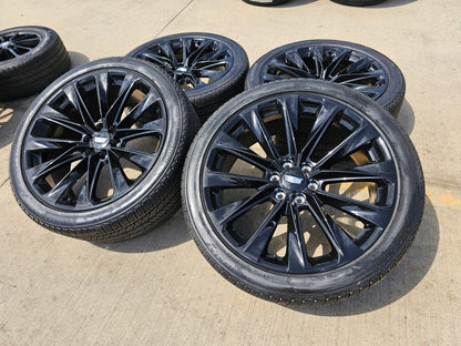 24" Cadillac Escalade V OEM ONYX wheels rims 2022 2023 2024 2025 2026 NEW