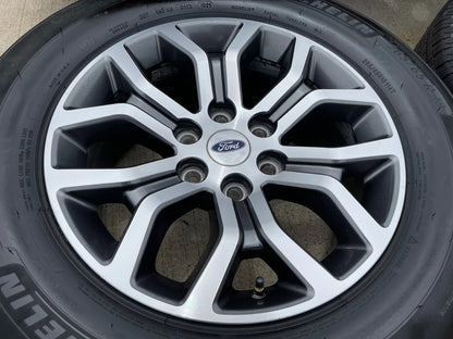 18" Ford F-150 Lariat OEM rims wheels 10342 tires NEW MICHELIN