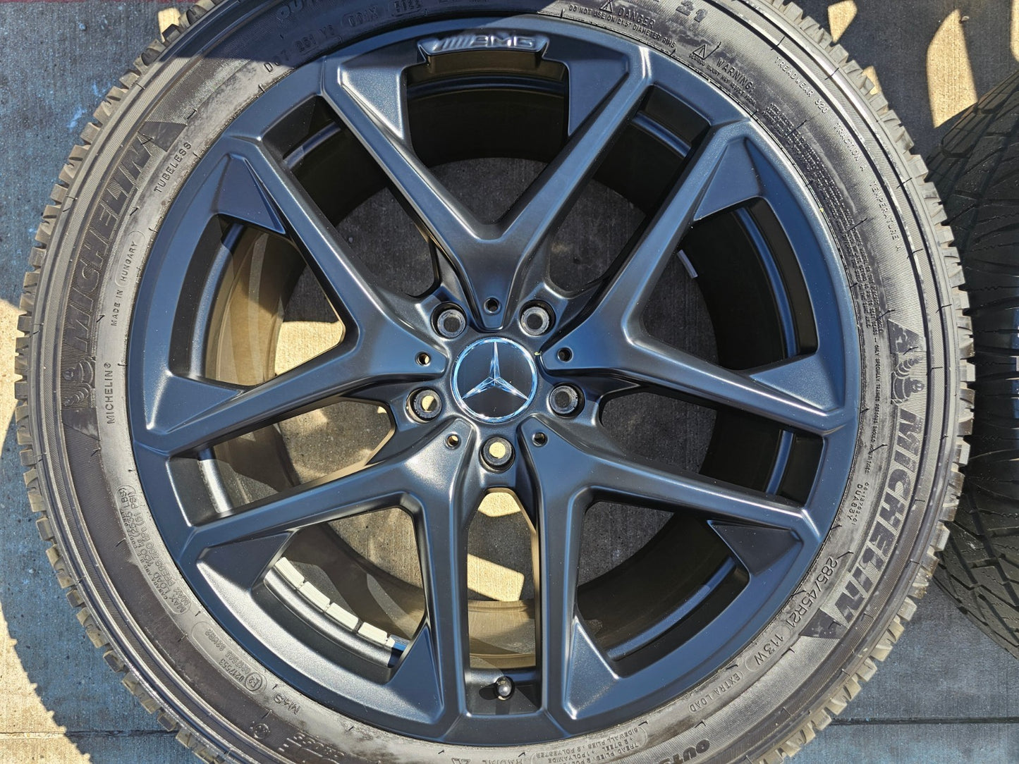21" Mercedes G Wagon G63 AMG OEM wheels rims 2020 2021 2022 2023 2024 MICHELIN