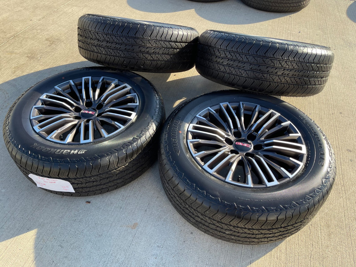 20" GMC Sierra Yukon Chevy Silverado OEM wheels rims 2024 2025 2026 NEW