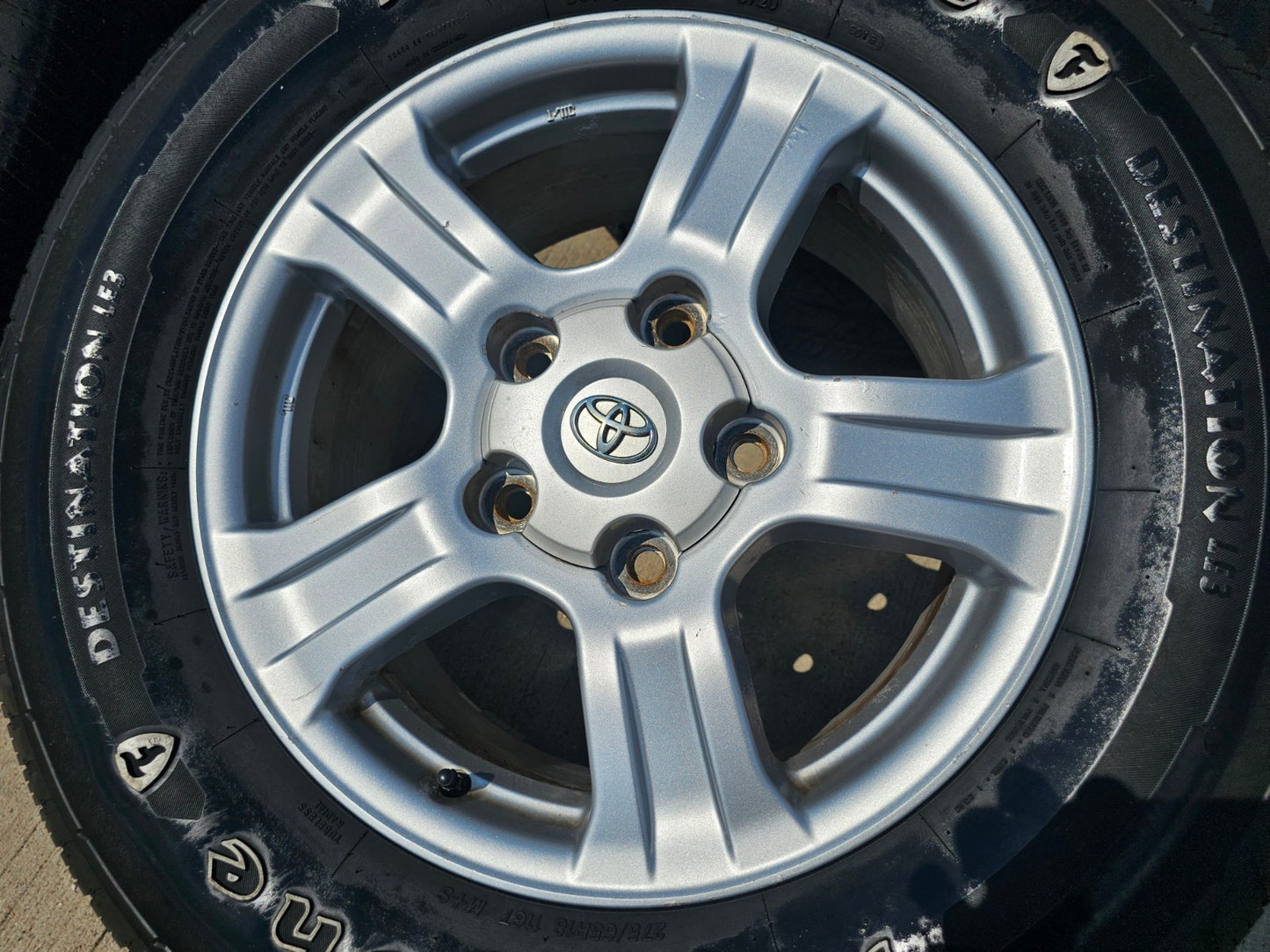 18" Toyota Tundra Sequoia TRD PRO OEM 5x150 wheels rims tires 69517