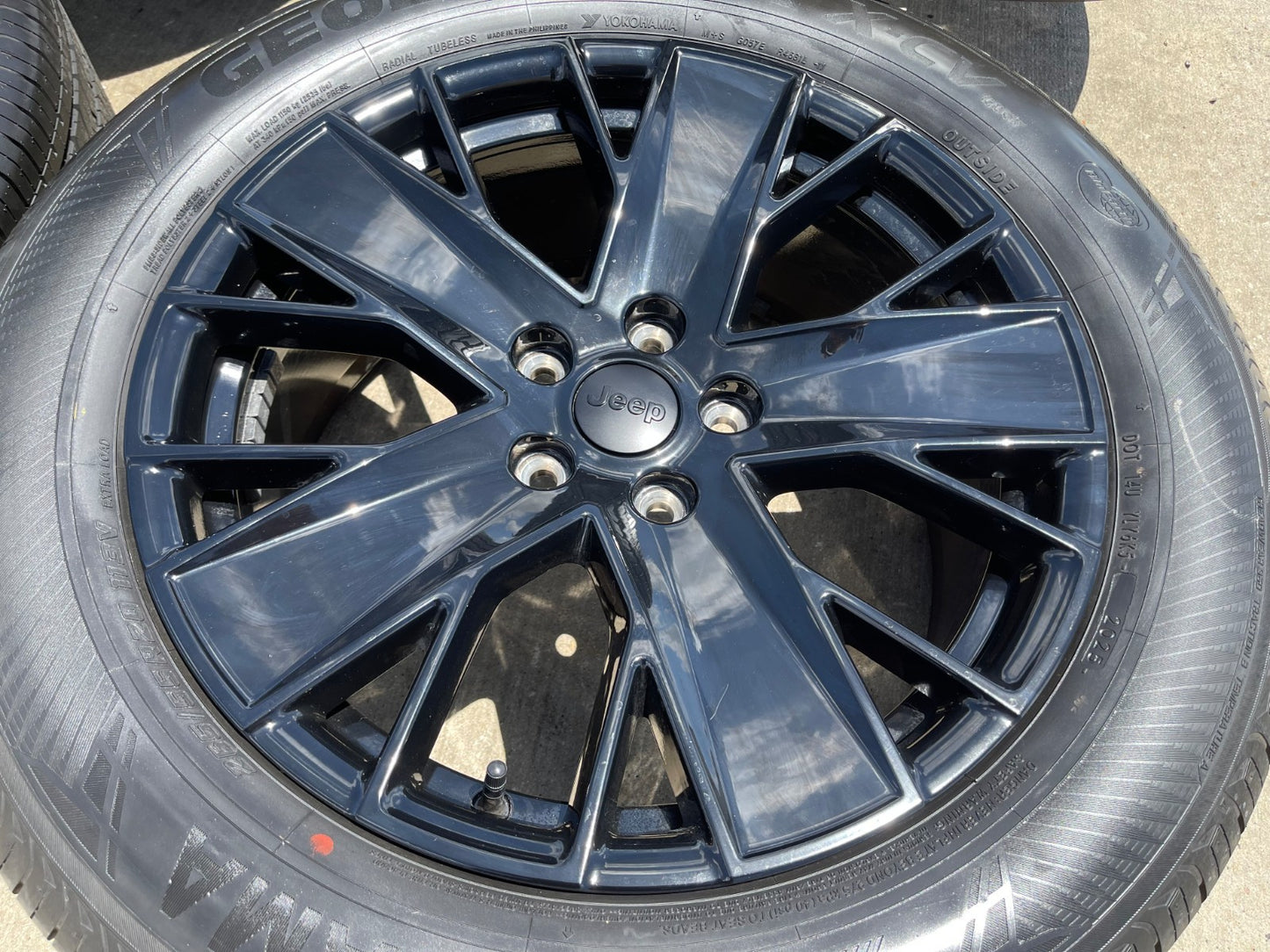 20" Jeep Grand Cherokee L OEM wheels rims Durango SET 2024 2025 2026 2027 NEW