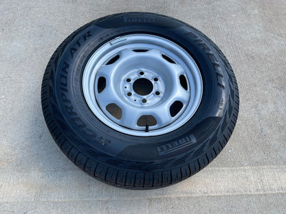 17" Ford F-150 OEM rim wheel 3857 tire steel 2024 2025 2026 2027 PIRELLI NEW