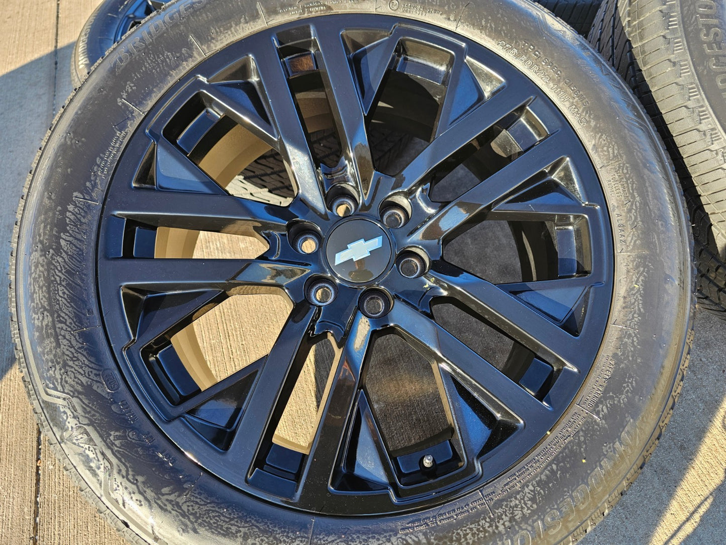 22" GMC Yukon Sierra OEM Chevy Silverado Tahoe 5903 wheels rims 2023 2024 2025