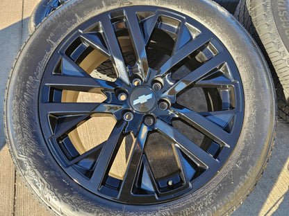 22" GMC Yukon Sierra OEM Chevy Silverado Tahoe 5903 wheels rims 2023 2024 2025