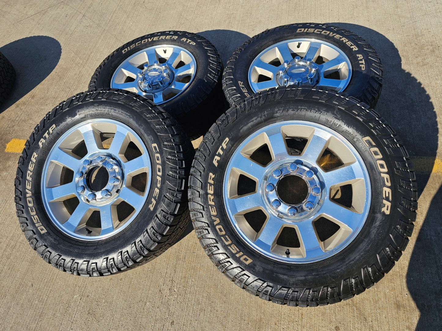 20" Ford F-250 F-350 OEM KING RANCH 3693 3759 wheels rims tires COOPER