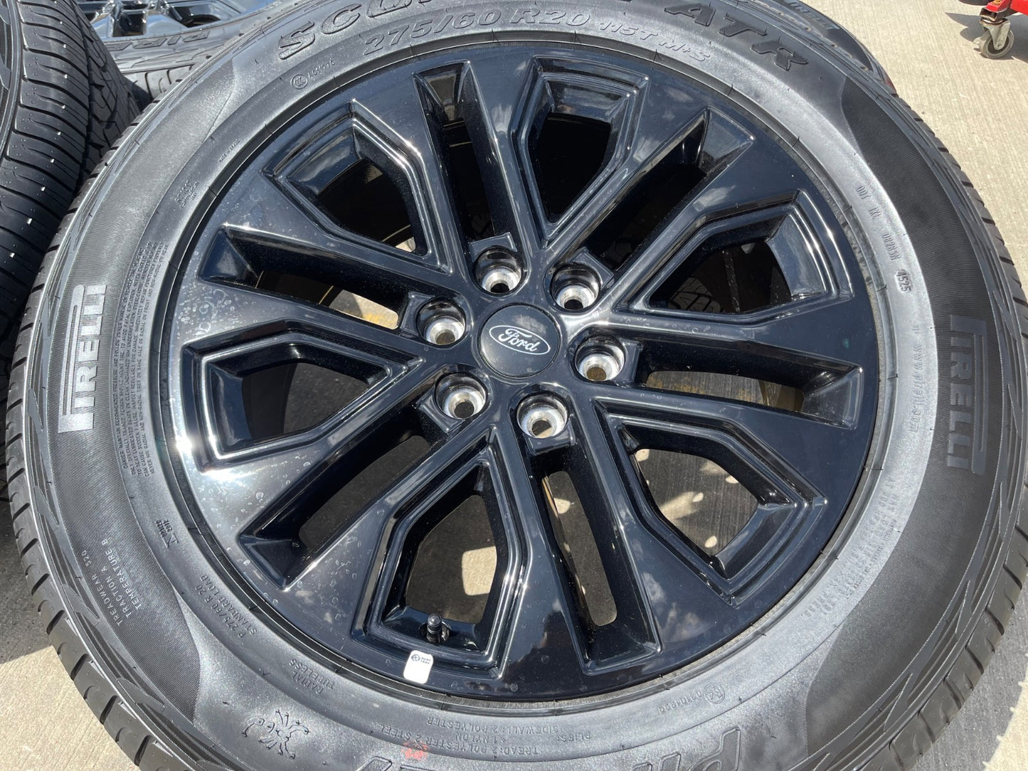 20" Ford F-150 LARIAT OEM 10619 rims wheels Expedition 2026 2027 SET PIRELLI NEW