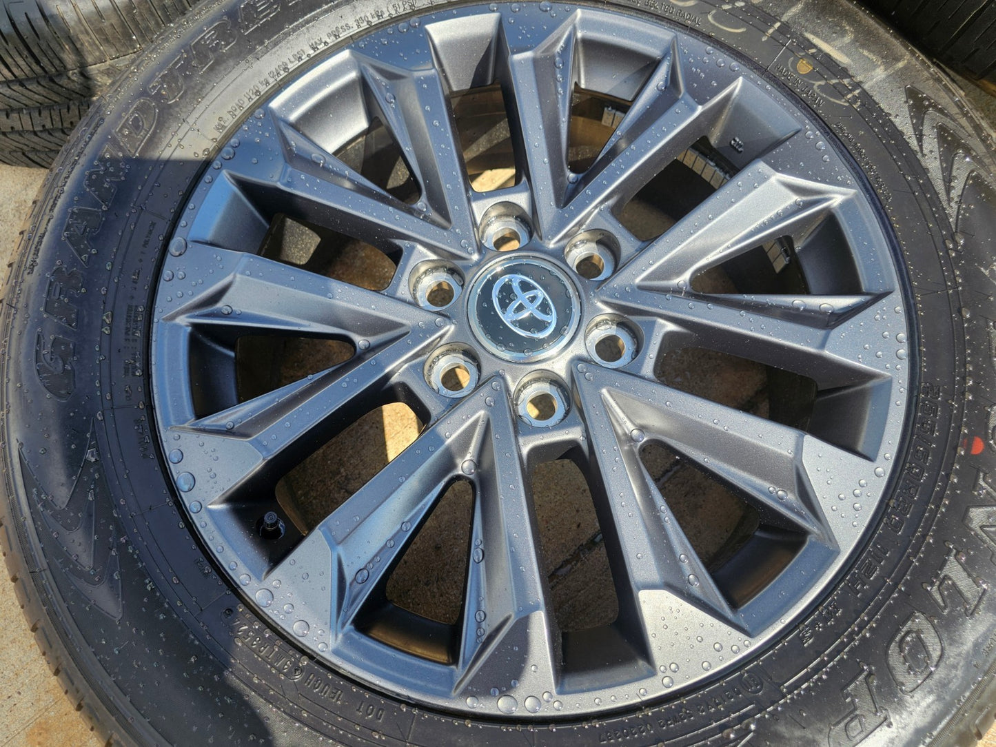 20" Toyota Land Cruiser OEM wheels rims 94057 Tundra Sequoia SET 2025 2026 NEW