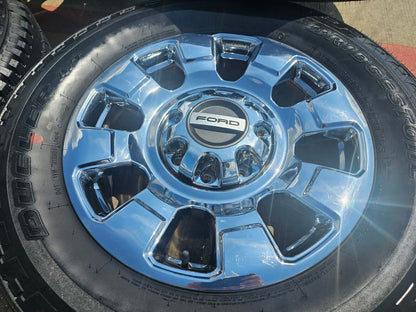 20" Ford F-250 F-350 OEM chrome Lariat 10295 wheels rims 2024 2025 NEW