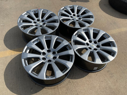 22" Chevy Silverado High Country OEM 5922 wheels rims Tahoe SET 2025 2026 2027