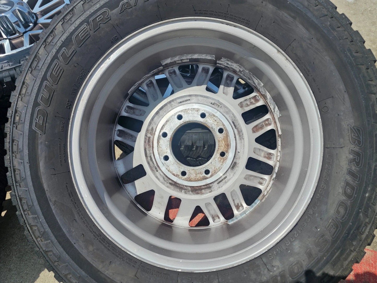 20" Ford F-250 F-350 KING RANCH OEM 10104 rims wheels TAN
