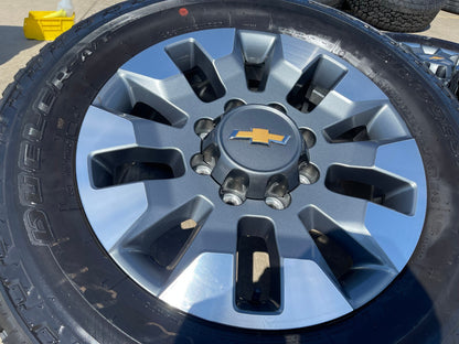 20" GMC Sierra Chevy Silverado 2500 3500 OEM 5960 5947 wheels rims BRIDGESTONE