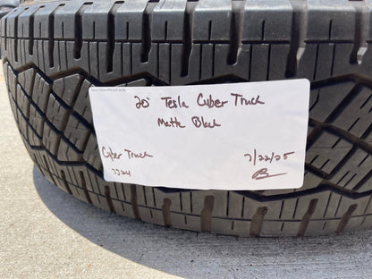 20" Tesla Cyber Truck OEM black wheel rim spare 2024 2025 Cybertruck