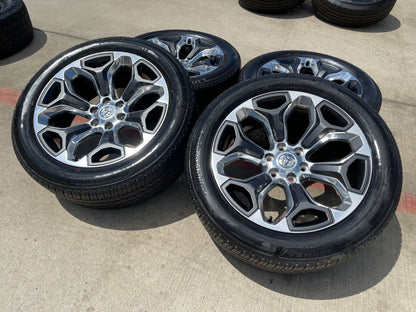 NEW 22" Dodge Ram 1500 OEM LIMITED wheels rims SET RIM# 2685 FITS 2019-2027