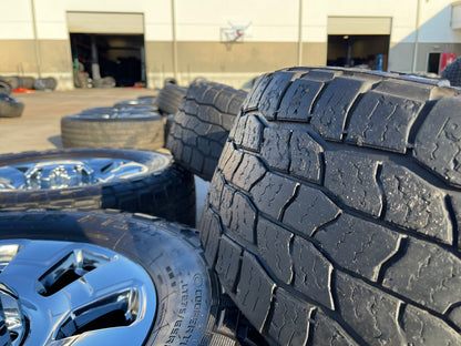 20" Ford F-250 F-350 OEM KING RANCH 10295 25085 10552 chrome wheels rims tires