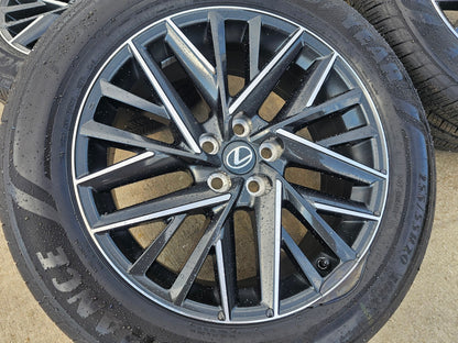 20" Lexus TX350 OEM 10574 wheels rims LS500H LS500 LC500 Grand Highlander NEW