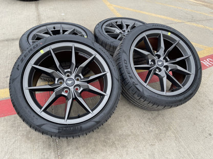 19" Ford Mustang GT Dark Horse OEM 95839 95840 wheels rims 2026 2027 TPMS NEW