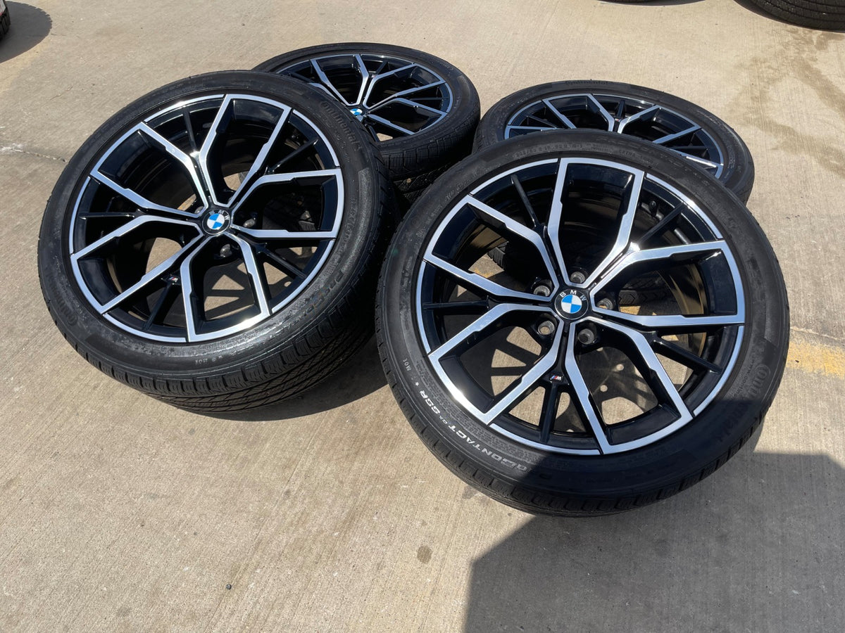 19" BMW 530i 540i 4 5 6 7 OEM 86165 Series wheels rims 2022 2023 2024 2025 SET