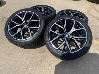 19" BMW 530i 540i 4 5 6 7 OEM 86165 Series wheels rims 2022 2023 2024 2025 SET