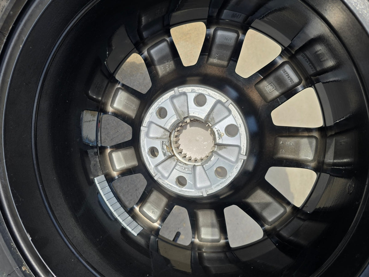 18" GMC Sierra AT4X Chevy Silverado OEM 14131 wheel rim GOODYEAR A/T NEW