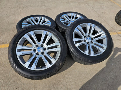 22" GMC Yukon DENALI OEM 5822 wheels rims tires Sierra SET BRIDGESTONE