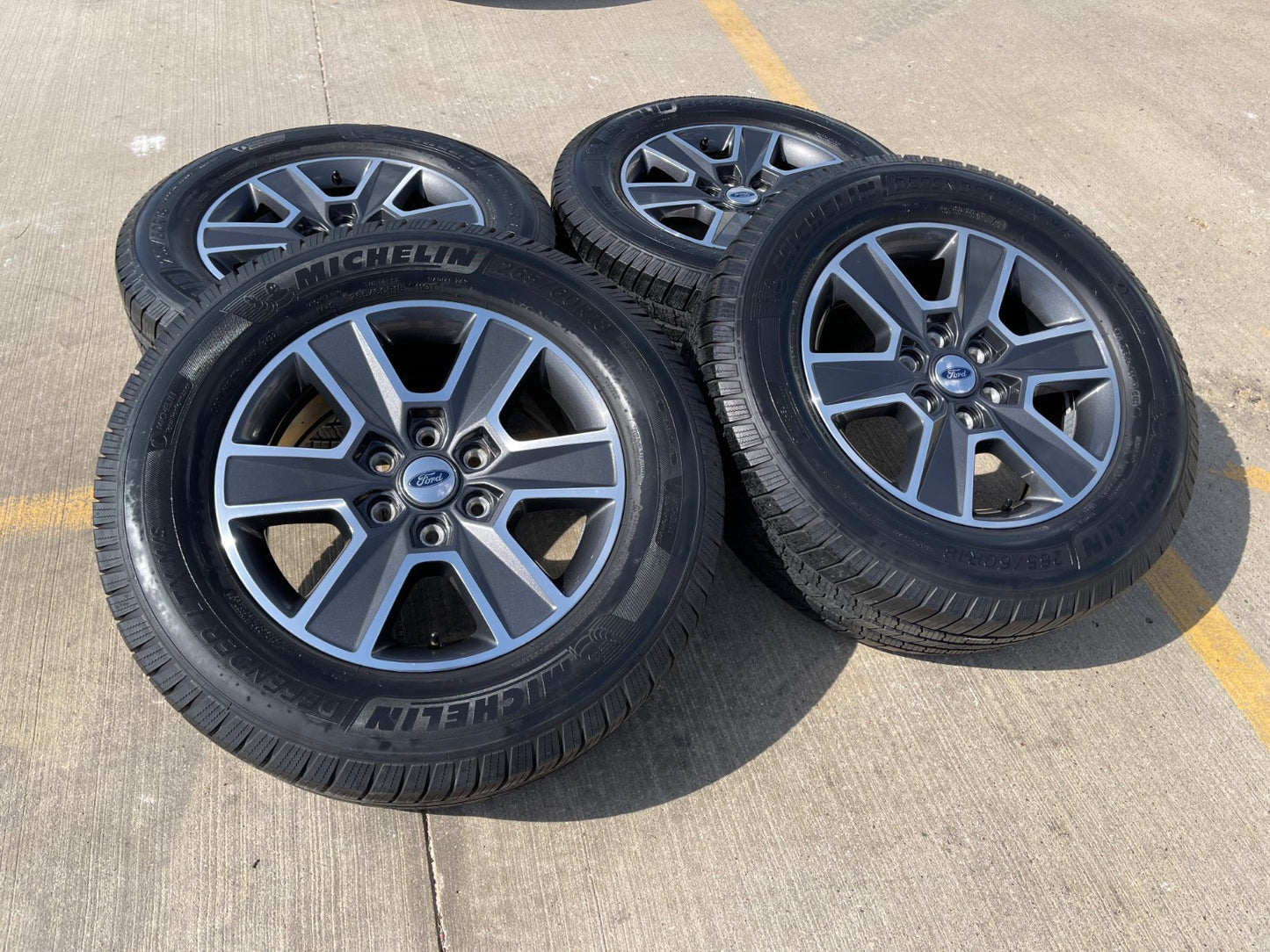 18" Ford F-150 Expedition OEM rims wheels 3997 3999 tires SET DISCOUNTED