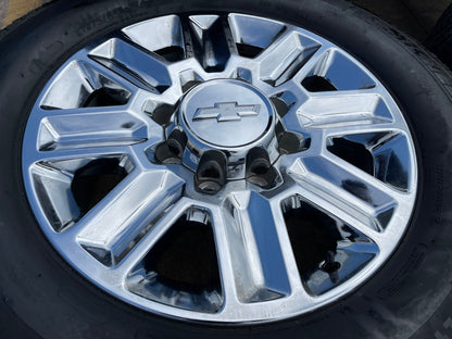 20" Chevy Silverado High Country LTZ 2500 3500 OEM wheels rims MICHELIN