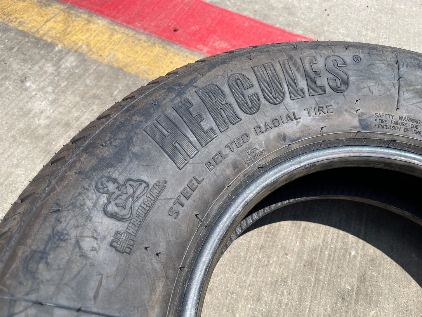 (1) 225/75/15 Hercules Power ST2 tire 225/75R15 LT 10 ply LR E 112L trailer NEW