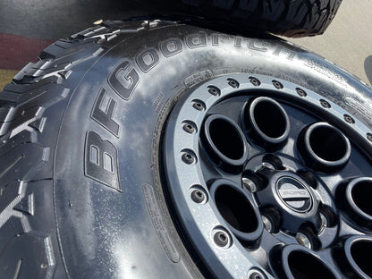 17" Ford F-150 Raptor OEM BEADLOCK 10612 rims wheels BFG KO2 37" 2025 2026 NEW