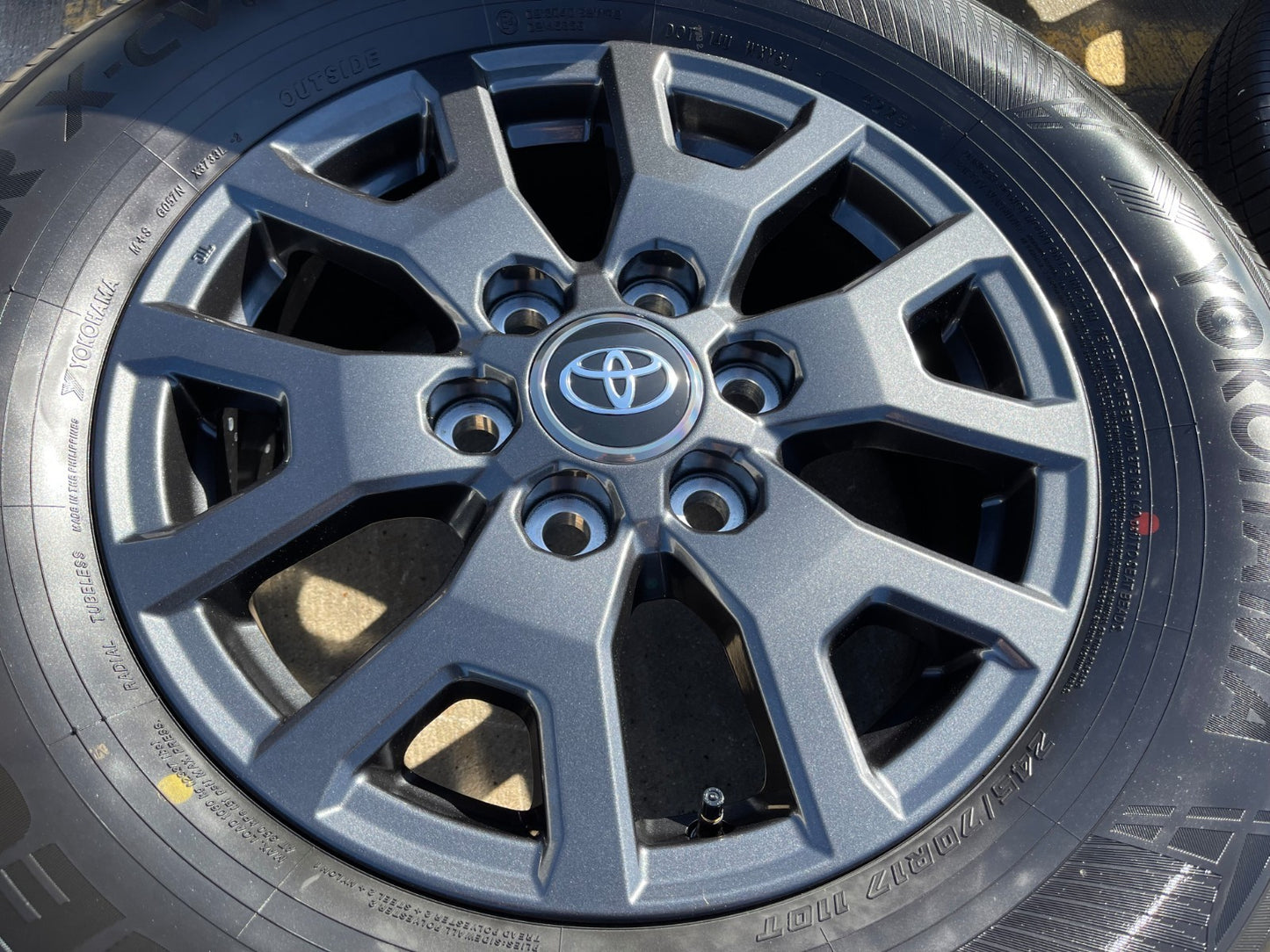 17" Toyota 4Runner Tacoma TRD OEM 94254 10637 wheels rims 2024 2025 2026 NEW