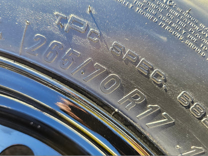 17" 17x8.5 Ford Bronco wheel rim 10227 SASQUATCH Ranger Raptor spare 2024 2025