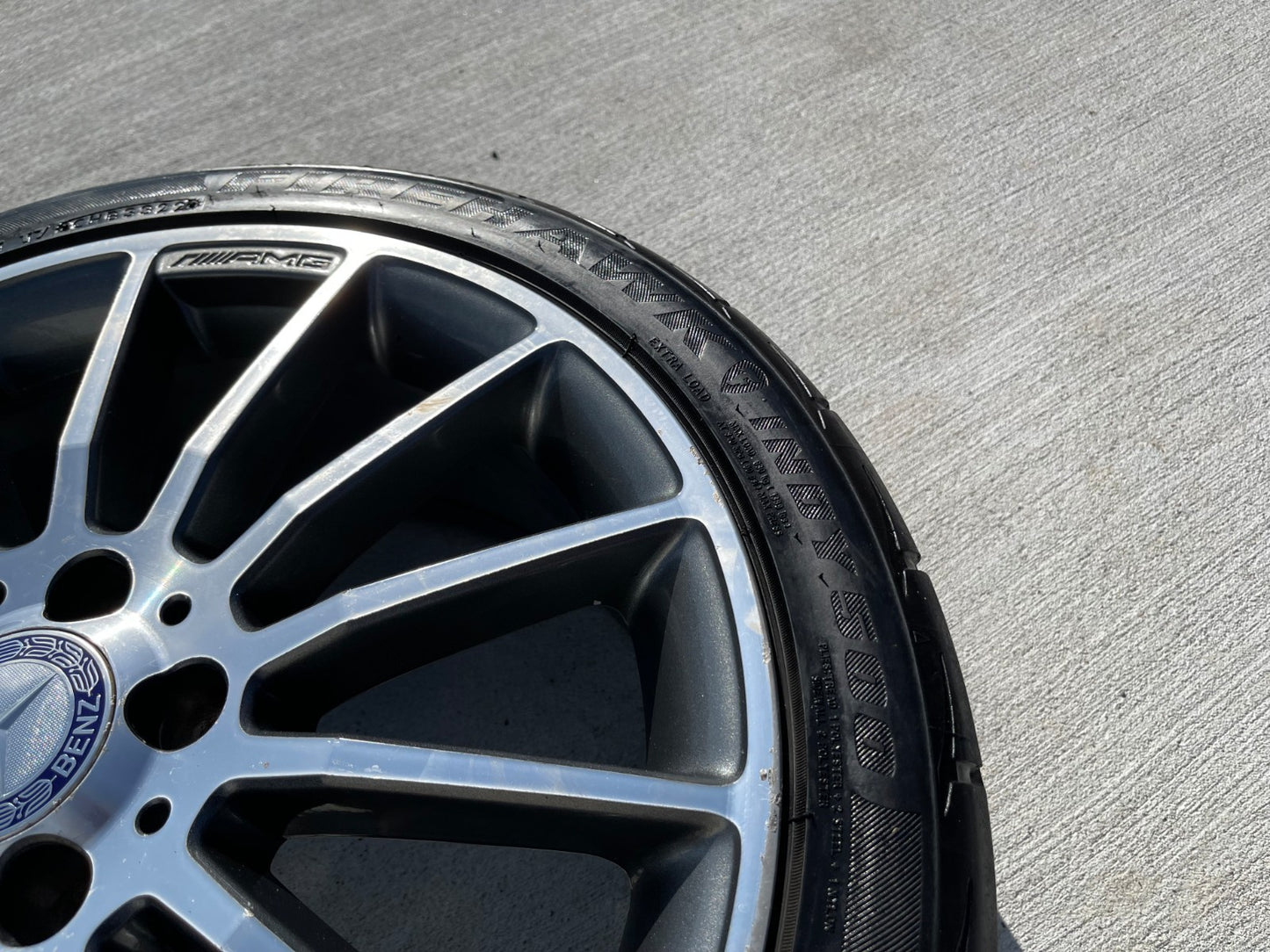 18" 18x7.5 Mercedes CLA250 C E S Class OEM A1764010200 wheel rim tire
