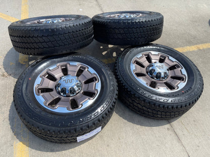 20" Ford F-250 F-350 OEM KING RANCH LIMITED tan wheels rims 10487 SET 2005-2027