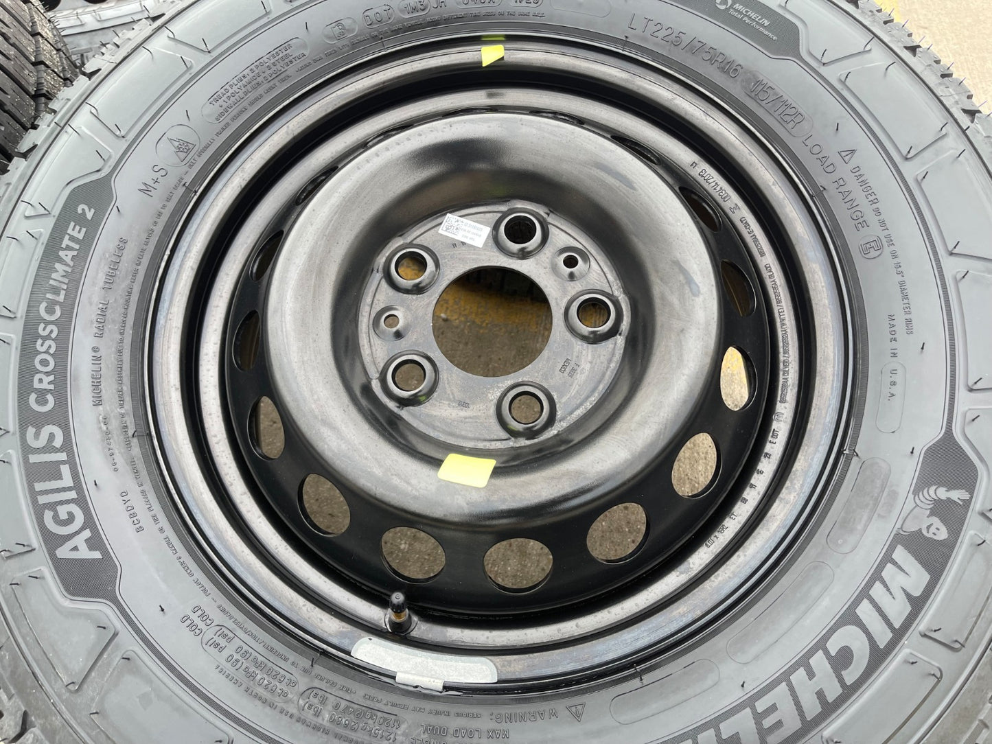 16" Ram PROMASTER 1500 2500 3500 OEM 2534 wheels rims 2025 2026 NEW MICHELIN
