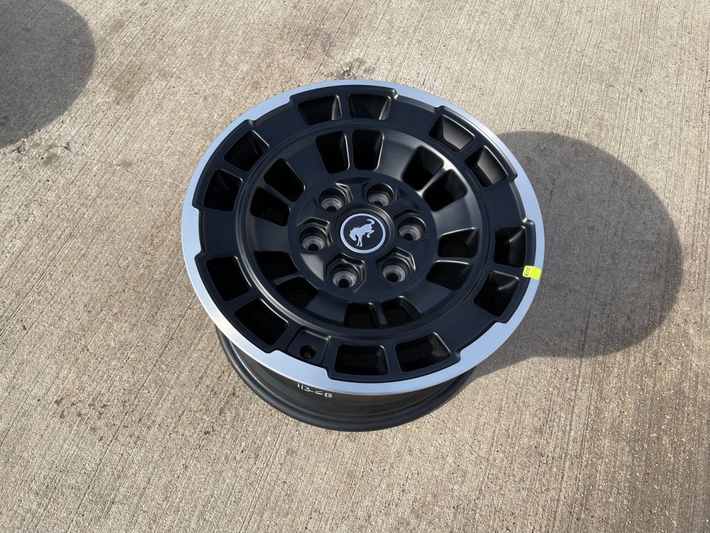 17" Ford Bronco wheel rim OEM 22025 Ranger BLACK 2023 2024 2025 2026 NEW