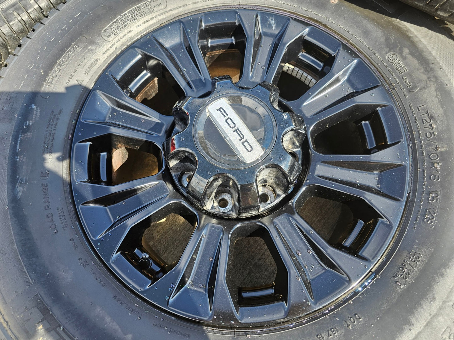 18" Ford F-250 F-350 TREMOR OEM rims wheels 10097 MICHELIN A/T2 SET