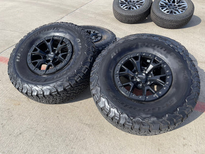 17" Ford F-150 Raptor R OEM BEADLOCK 10460 rims wheels 37" tires BFG