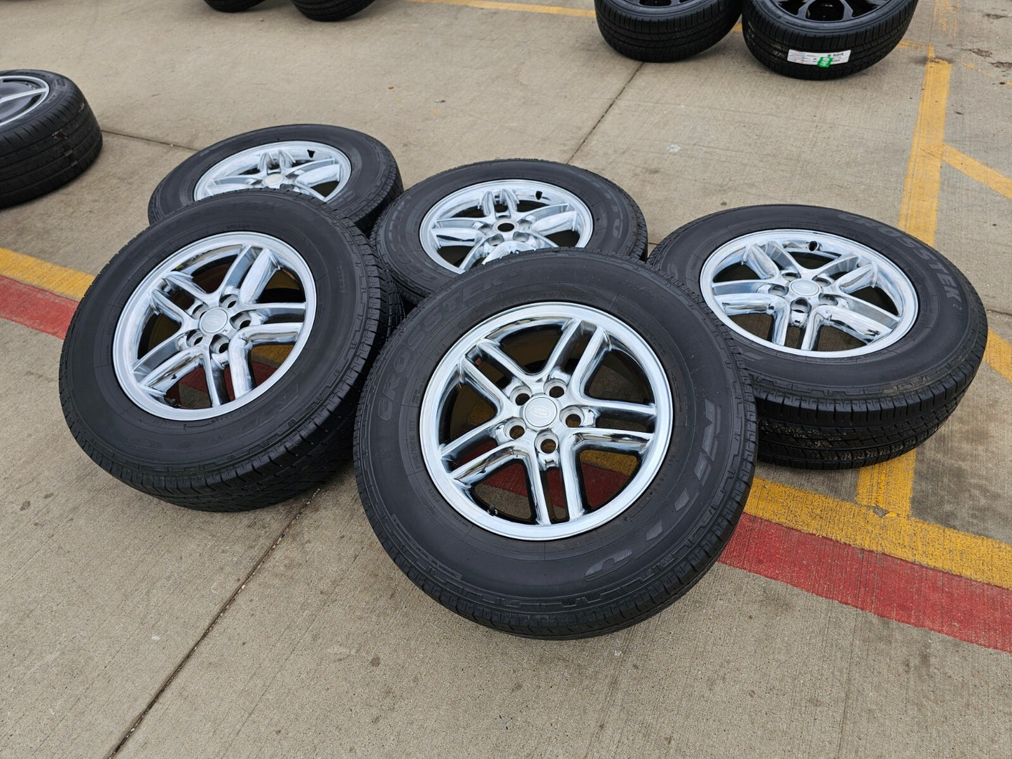 18" Land Rover DEFENDER Range OEM 72165 wheels rims 2004 2005 2006 2022 2023