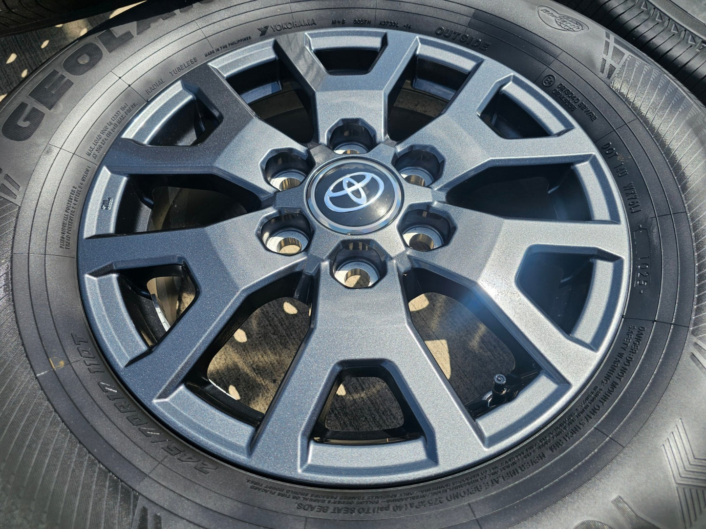 17" Toyota 4Runner Tacoma TRD OEM 94254 10637 wheels rims 2024 2025 2026 NEW